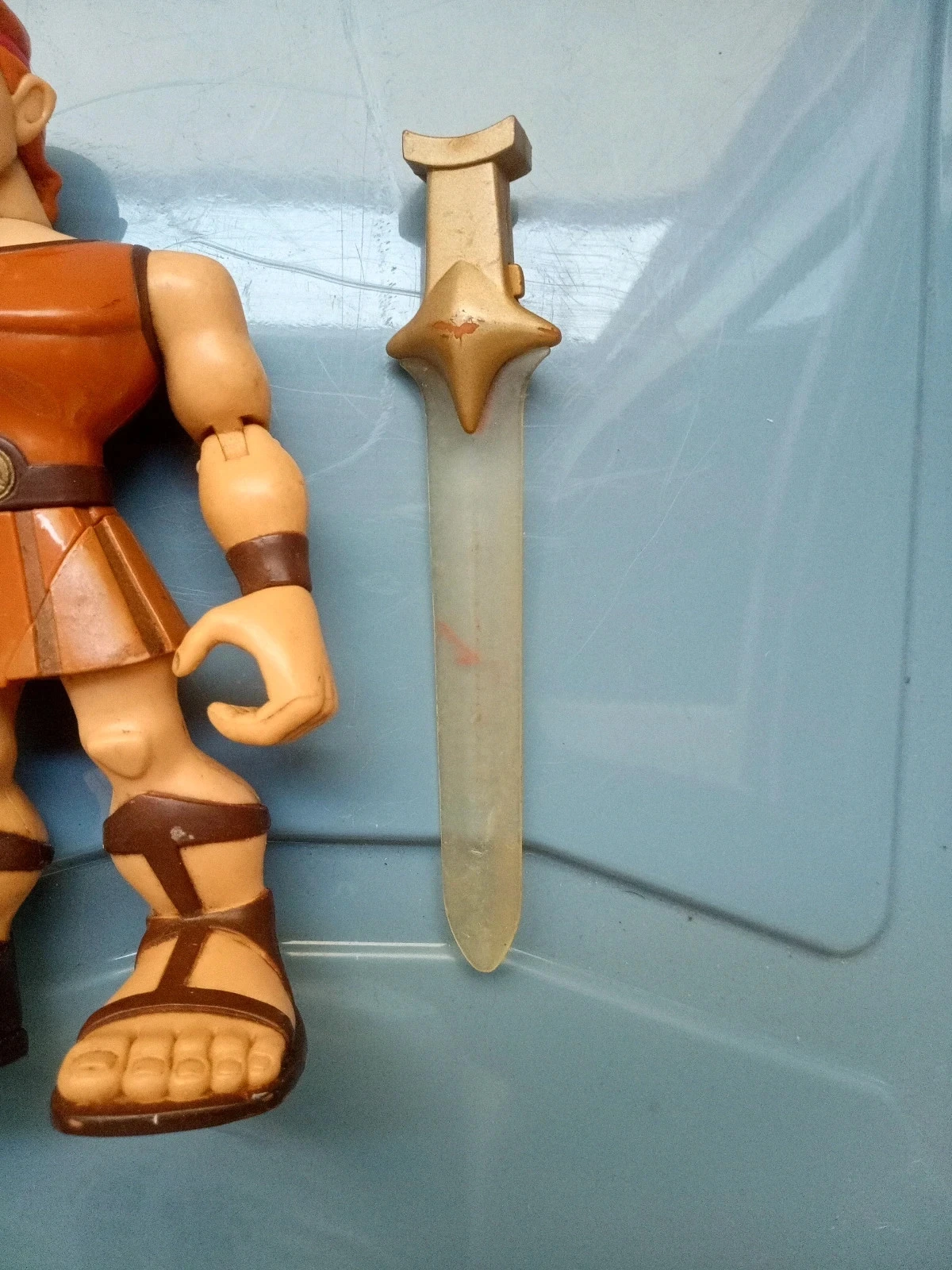 Vintage Disney Hercules 1997 figurine with sword – photo 6